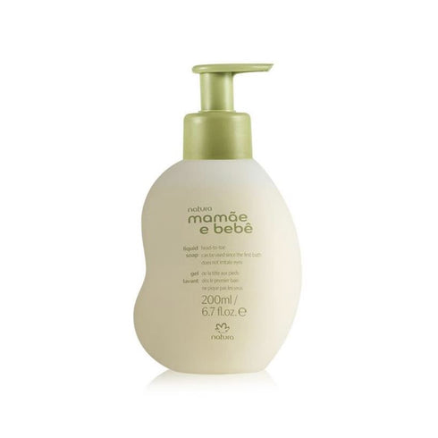 Natura Mamãe e Bebê Baby Head to Toe Liquid Soap 200ml